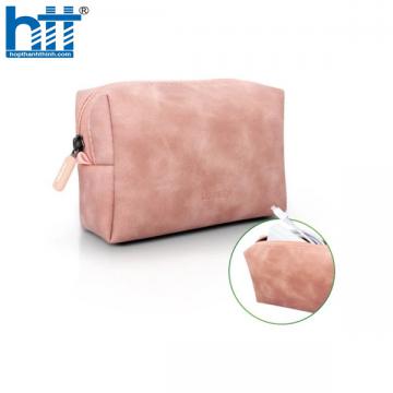 Ugreen 30206 Màu Hồng Túi đựng bằng da cho phụ kiện kỹ thuật số LP285 20030206