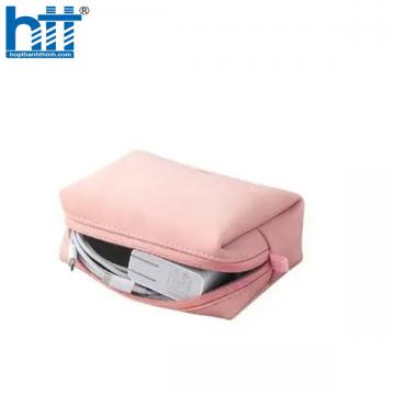 Ugreen 30206 Màu Hồng Túi đựng bằng da cho phụ kiện kỹ thuật số LP285 20030206