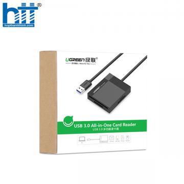 Đầu đọc thẻ USB 3.0 hỗ trợ SD/TF/MS/CF Ugreen 30231