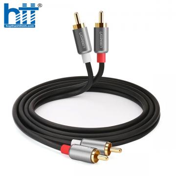 Cáp âm thanh RCA 2-2 dài 1.5m Ugreen 30804