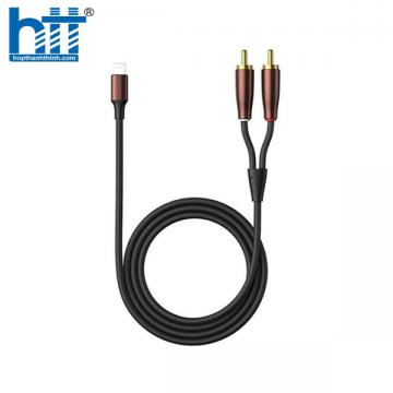 Cáp audio âm thanh Lightning sang 2 RCA cho iPhone dài 1M Ugreen 40897