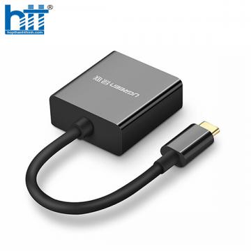 Cáp chuyển đổi USB Type-C to VGA chính hãng Ugreen 50250 cao cấp
