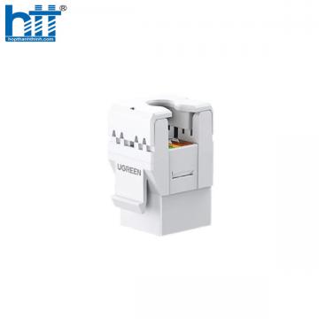 Ugreen 30898 180 độ Màu Trắng Đầu nối mạng RJ45 Cat5e UTP NW185 20030898