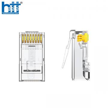 Đầu bấm mạng RJ45 Cat6 8P8C UTP mạ vàng 50U 50c/hộp Ugreen 30899 chính hãng