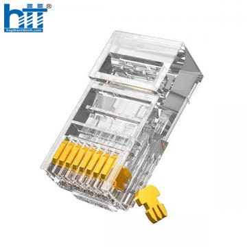 Đầu bấm mạng RJ45 Cat6 8P8C UTP mạ vàng 50U 50c/hộp Ugreen 30899 chính hãng
