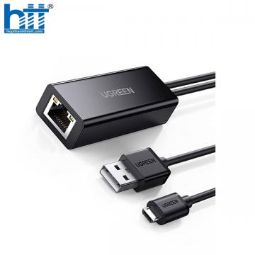 Ugreen 30985 1M màu đen card mạng usb