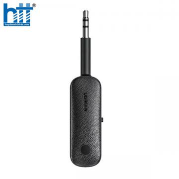 Ugreen 80893 BL 5.0 Màu đen Bộ phát + nhận Bluetooth 5.0 jack 3.5mm tương thích cổng Aux Bluetooth trên ô tô CM403 20080893
