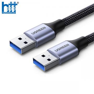 Cáp USB 3.0 Type-A hai đầu dương dài 2M chính hãng Ugreen 80791 cao cấp