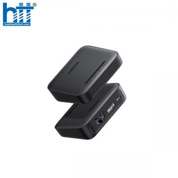 Thiết bị Printer Server qua mạng Lan hoặc Wifi Ugreen 10941 chính hãng