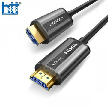 Cáp HDMI 2.0 sợi quang 20m hỗ trợ 4K/60Hz Ugreen 50216