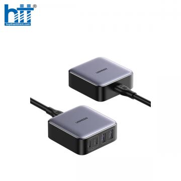 UGREEN 90928 100W 2C2A KÈM CÁP NGUỒN 2M BỘ SẠC MÁY TÍNH ĐỂ BÀN NEXODE PHÍCH CẮM EU MÀU ĐEN CD328