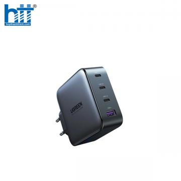 Củ sạc nhanh 100W GaN Nexode 4 cổng, 3 USB Type-C và 1 USB Type-A Hỗ trợ QC4+, PD3.0 Ugreen 40747 EU