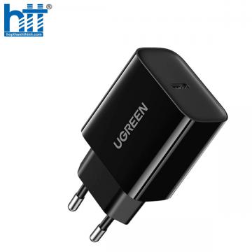 Củ sạc nhanh 20W chuẩn USB Type-C PD 3.0 hỗ trợ QC 4.0 Ugreen 10191 chính hãng