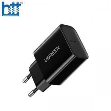 Củ sạc nhanh 20W chuẩn USB Type-C PD 3.0 hỗ trợ QC 4.0 Ugreen 10191 chính hãng