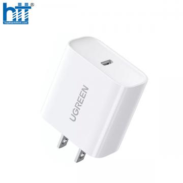 Củ sạc nhanh 18W USB Type-C Hỗ trợ QC 3.0 Ugreen 70226 cao cấp