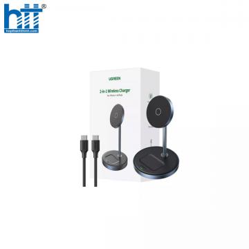 Bộ sạc không dây từ tính 2 trong 1 Ugreen 90668