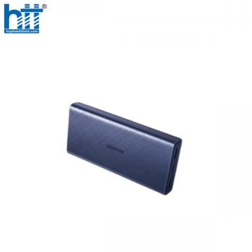 Ugreen 80304 20000mAh 45W ATL Chipset Màu Xám Pin sạc dự phòng 2 cổng USB-C + 1 USB-A hổ trợ sạc nhanh điện thoại máy tính bảng Macbook PB165 20080304