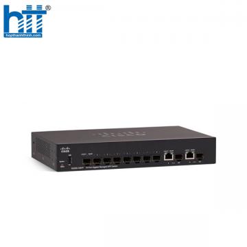 Switch Cisco SG350-10SFP-K9-EU (Gigabit (1000Mbps)/ 10 Cổng/ 10 SFP/ Managed Switch/ Vỏ Thép)