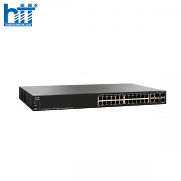 Switch Cisco SG350-28-K9-EU (Gigabit (1000Mbps)/ 28 Cổng/ 2 SFP/ Managed Switch/ Vỏ Thép)