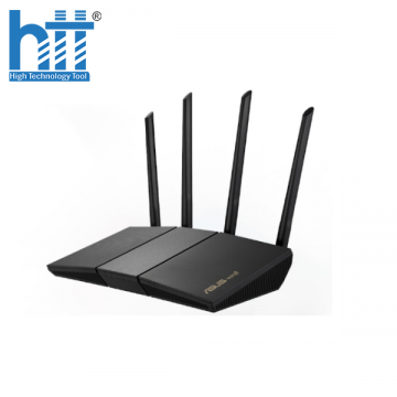 Bộ phát wifi 6 Asus RT-AX57 (Chuẩn AX/ AX3000Mbps/ 4 Ăng-ten ngoài/ Wifi Mesh/ 45User)