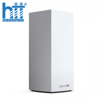 Bộ phát wifi 6 Linksys Velop MX5300-AH 1-Pack Tri-Band (Chuẩn AX/ AX5300Mbps/ Ăng-ten ngầm/ Wifi Mesh/ 45User)