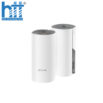 Bộ phát wifi TP-Link Deco E4 2-Pack (Chuẩn AC/ AC1200Mbps/ 2 Ăng-ten ngầm/ Wifi Mesh/ 55 User)