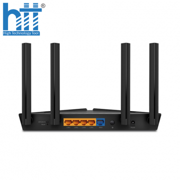 Bộ phát wifi 6 TP-Link Archer AX53 (Chuẩn AX/ AX3000Mbps/ 4 Ăng-ten ngoài/ Wifi Mesh/ 45User)