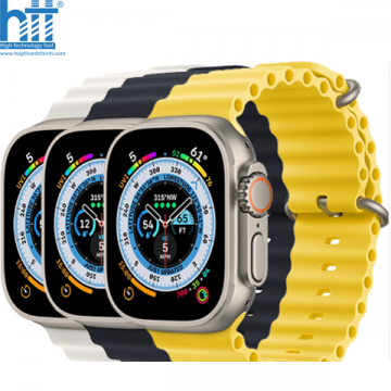 Apple Watch Ultra 49mm Viền Titan - Dây cao su | Chính hãng VN/A