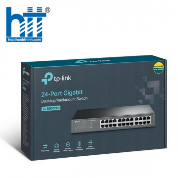 Switch TP-Link TL-SG2424 Smart 24 cổng Gigabit với 4 khe Combo SFP