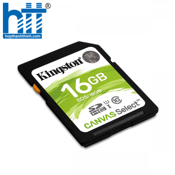 Thẻ nhớ SDHC 16GB Kingston Canvas Select Class 10 SDS/16GB