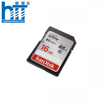 Thẻ nhớ SDHC 16GB Sandisk Ultra (class 10)