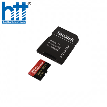 Thẻ Nhớ MicroSDXC SanDisk Extreme Pro V30 A2 256GB 170MB/s SDSQXCZ-256G-GN6MA