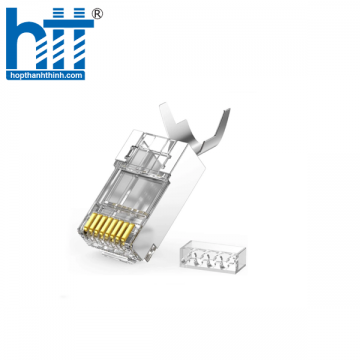 Ugreen 80827 50 cái Cat6A đầu bấm mạng dùng cho dây lớn RJ45 LAN NW123 20080827