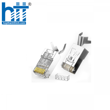 Ugreen 80827 50 cái Cat6A đầu bấm mạng dùng cho dây lớn RJ45 LAN NW123 20080827