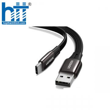 Ugreen 70625 1m 3A black USB A to USB type C 2.0 M-M Cable with Braided US330 10070625
