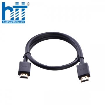 Ugreen 10110 10M màu Đen Cáp tín hiệu HDMI chuẩn 1.4 hỗ trợ phân giải 4K * 2K HD104 20010110