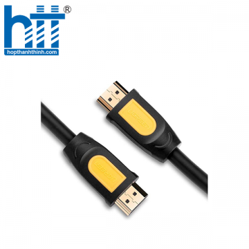 UGREEN 10128 1.5M MÀU VÀNG CÁP TÍN HIỆU HDMI CHUẨN 1.4 HỖ TRỢ PHÂN GIẢI 4K * 2K HD101