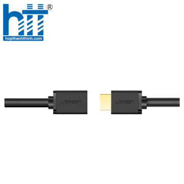 Ugreen 10142 2M màu Đen Cáp tín hiệu HDMI nối dài hỗ trợ 4K x 2K HD107 20010142