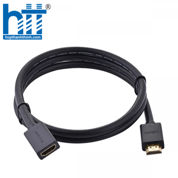 Ugreen 10145 3M màu Đen Cáp tín hiệu HDMI nối dài hỗ trợ 4K x 2K HD107 20010145