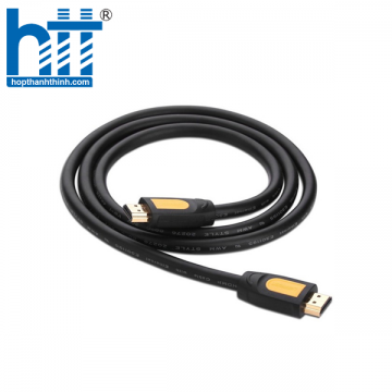 Ugreen 11182 8M màu Vàng Cáp tín hiệu HDMI chuẩn 1.4 hỗ trợ phân giải 4K * 2K cáp dẹt HD101 20011182