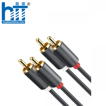 Ugreen 10520 5M màu Đen Cáp âm thanh Bông sen 2 ra 2 dương AV104 20010520
