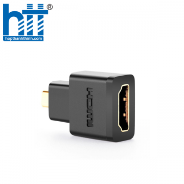 Ugreen 20106 Màu Đen Đầu chuyển đổi Micro HDMI sang HDMI 20106 20020106