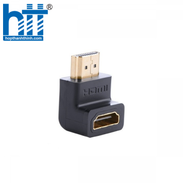 Ugreen 20109 Màu Đen Đầu nối dài HDMI gập 90 độ HD112 20020109