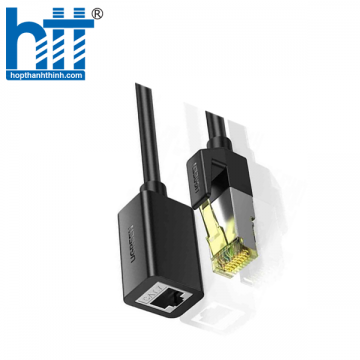 Ugreen 80410 0.5M Màu Đen OD6.5mm Cáp Cat7 nối dài dài 0.5M NW148 20080410