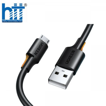 Cáp USB 2.0 to Micro USB, Màu Đen, Dài 0.5m - UGREEN 60135