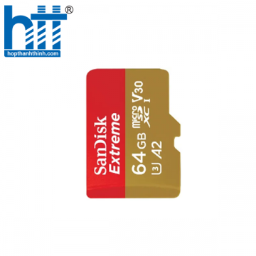 Thẻ nhớ MicroSDXC Sandisk Extreme V30 A2 64GB 170MB/s