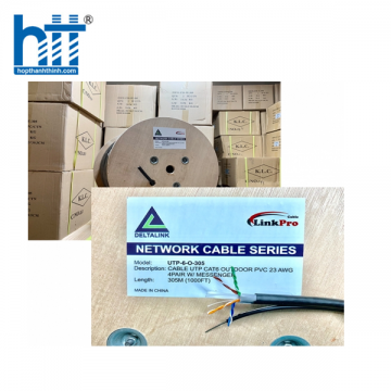 Cáp mạng vi tính ngoài trời DELTALINK LinkPro Cable UTP-6-O-305