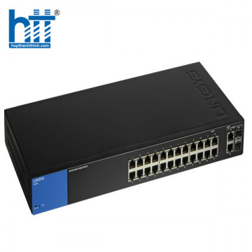 Switch Linksys LGS326 (Gigabit (1000Mbps)/ 28 Cổng/ 2 SFP/ Smart Switch/ Vỏ Thép)