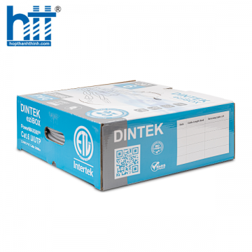 Cáp mạng Dintek CAT.6 UTP (1101-04063, 100 mét/thùng)