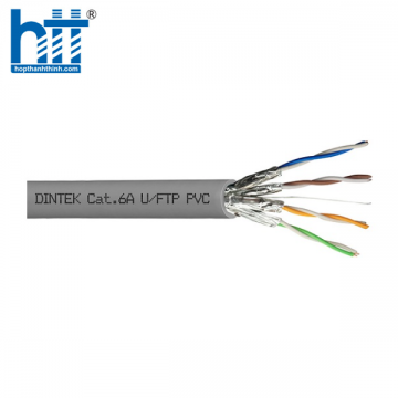 Cáp mạng Dintek CAT.6A U/FTP (1105-06023, 305 mét/cuộn)